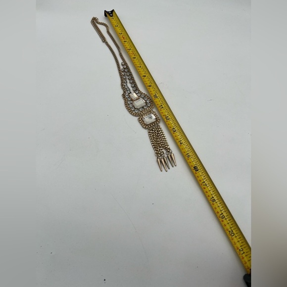 Elegant Gold & Black Statement Necklace – Pre-Owned - Picture 11 of 11